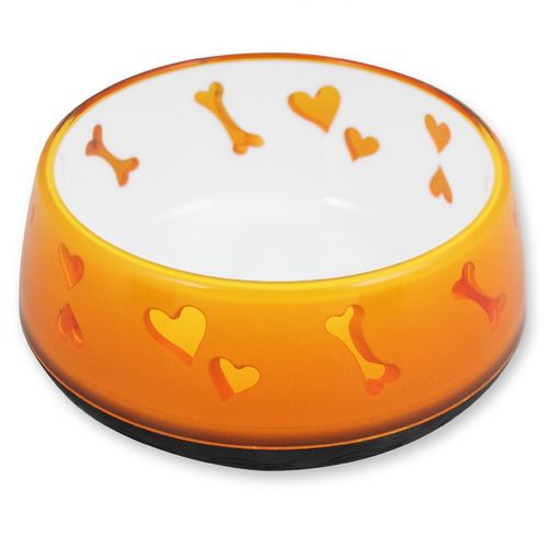 Plato para Perros - Dog Love Naranja M