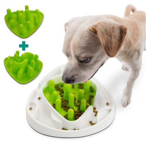 Plato para Perros para Comer Lento - Food Maze