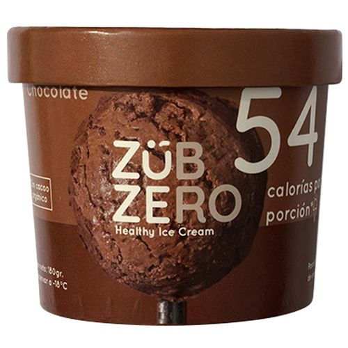 Helado de Chocolate ZUBZERO Pote 500ml