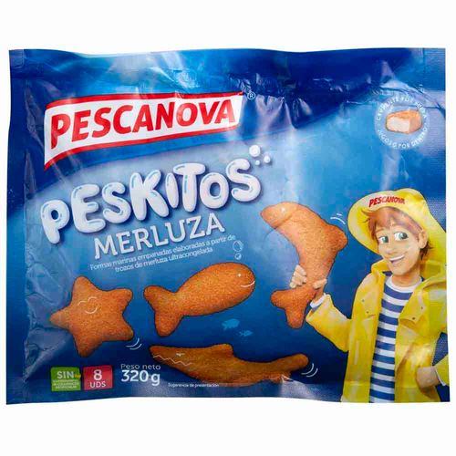 Peskitos de Merluza PESCANOVA Bolsa 300g