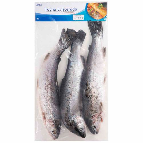 Trucha Eviscerada BELL'S Bolsa 1kg