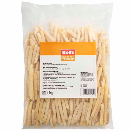 Papa Prefrita BELL'S Bolsa 1Kg