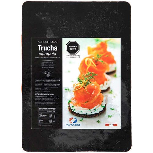 Trucha Ahumada MAR ANDINO Bolsa 250g