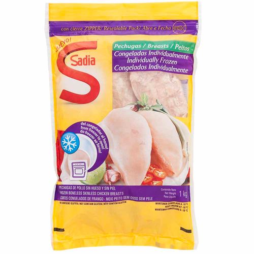 Filete de Pechuga Importado SADIA Bolsa 1Kg