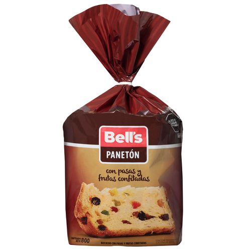 Panetón BELL'S Bolsa 800g