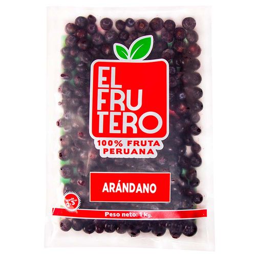 Arándanos Entero EL FRUTERO Congelado Bolsa 1Kg