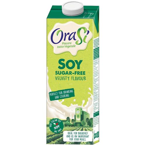 Bebida de Soya sin Azúcar UHT ORASI Tetrapack 1L