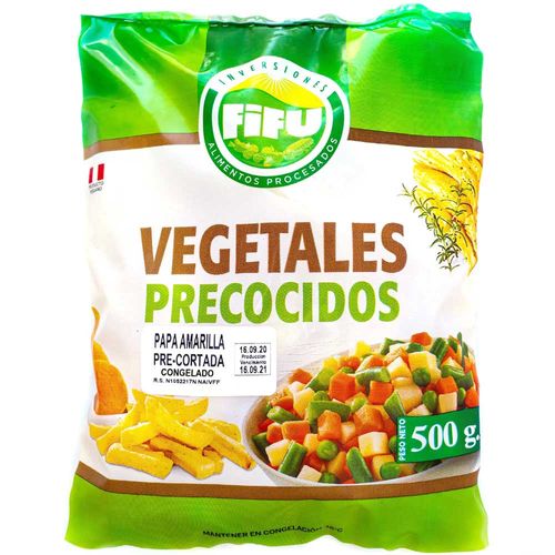 Papa Amarilla Precortada FIFU Bolsa 500g