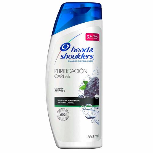 Shampoo HEAD & SHOULDERS Carbón Activado Frasco 650ml