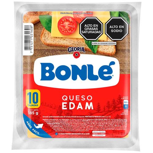 Queso Edam BONLÉ Bolsa 185g