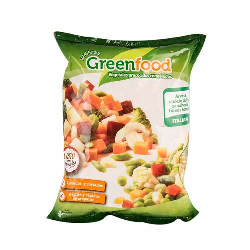 Mix Italiano Precocido GREEN FOOD  Bolsa 400g