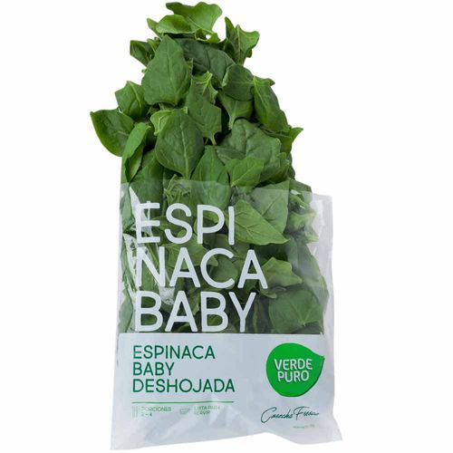 Espinaca  Bebé VERDE PURO Bolsa 180g