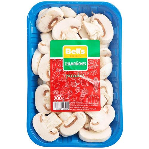 Champiñon Picado BELL'S Bandeja 200g