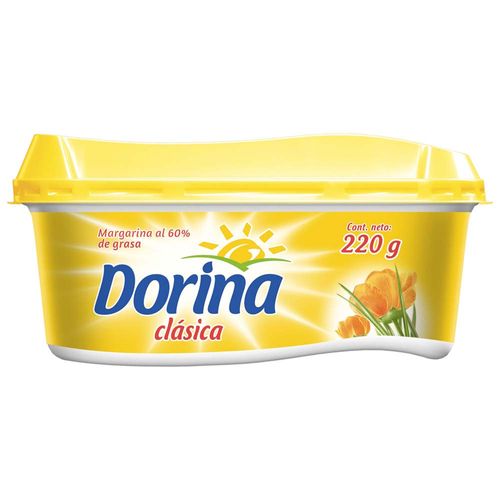 Margarina Clásica DORINA Pote 220g