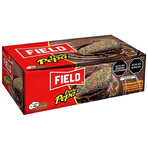 Galletas con Cobertura de Chocolate DOÑA PEPA Display 30un