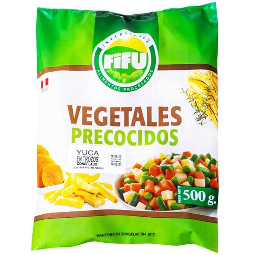 Yuca en Trozos FIFU Bolsa 500g