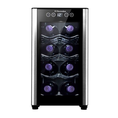 Vinera Termoeléctrica One Door Electrolux  8 Botellas Negro - ERW082XAMB
