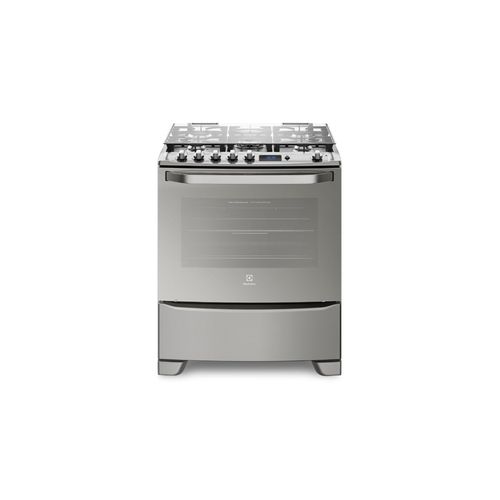 Cocina Freestanding Gas 5 Quemadores Electrolux Triple Llama 76 cm S - 76GSR