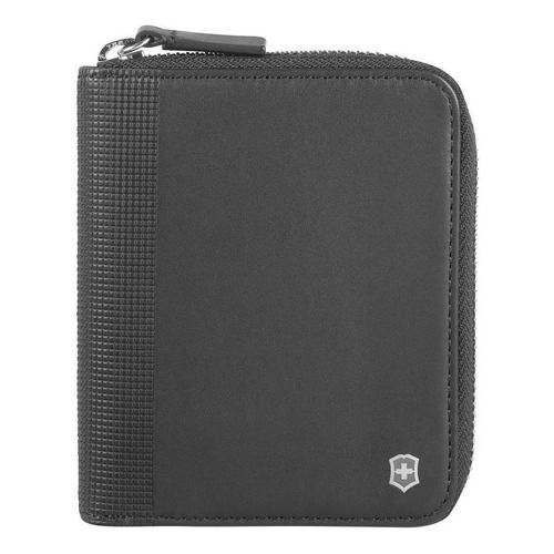 Billetera Altius Alox Clutch Color Negro, Victorinox