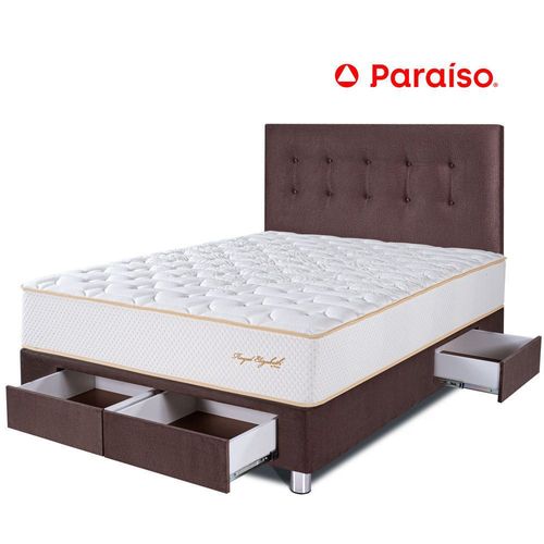 Dormitorio Royal Elizabeth con Cajones 2 Plazas Chocolate