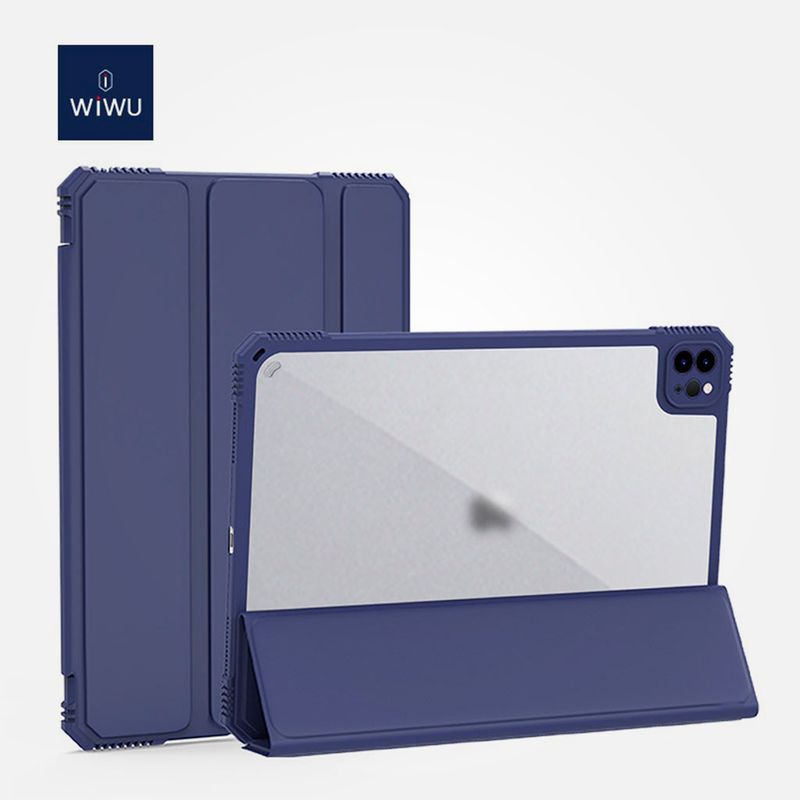 Alpha-Smart-Folio-Case-para-iPad-11--Pro--2020--Wiwu-Azul