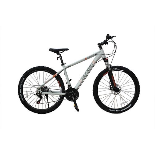 BICICLETA ZAFIRO MTB TERRA GRIS MATE 27.5" ALUMINIO 21V