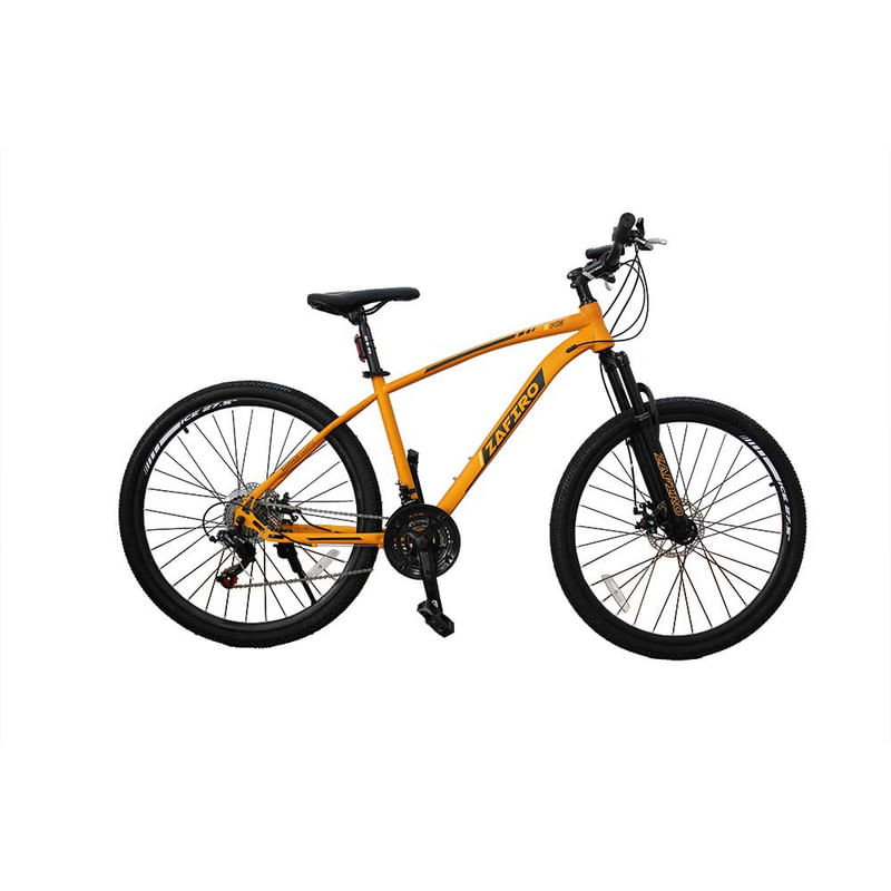BICICLETA-ZAFIRO-MTB-ICE-NARANJA-MATE-275--ACERO-21V