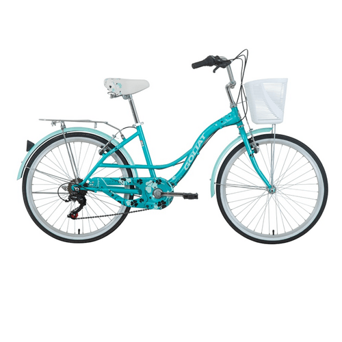 BICICLETA GOLIAT CABO ARO 24 BLANCO VERDE