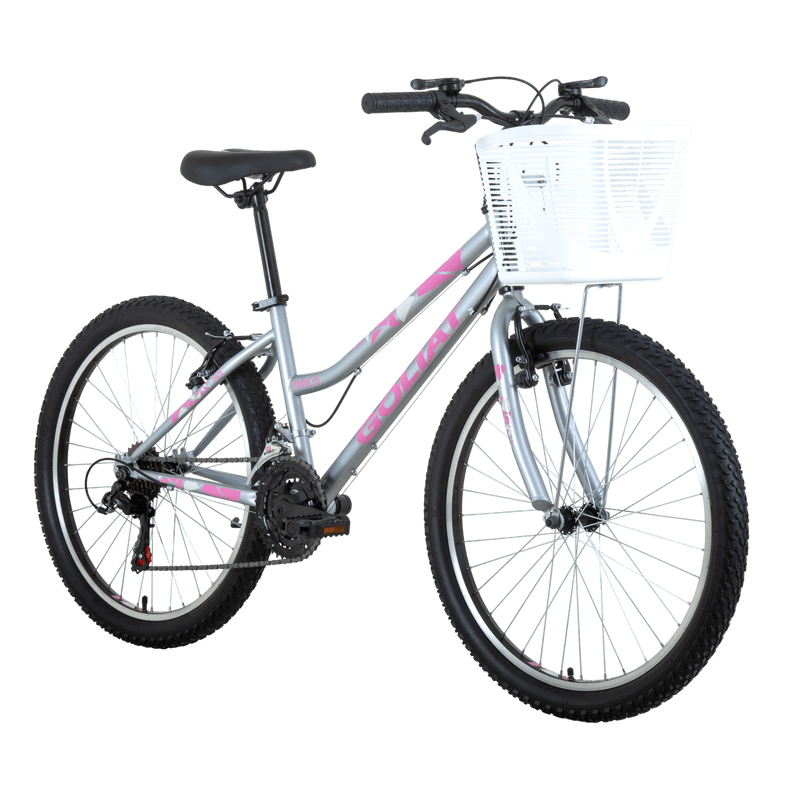 Les Presentamos la Bicicleta Goliat Paracas Aro 24 Plata. Esta