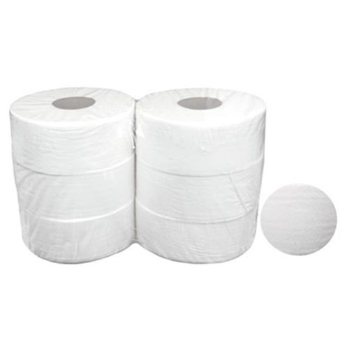 Papel Higiénico Jumbo Gofrado 180 Mts Pack X 6 unidades