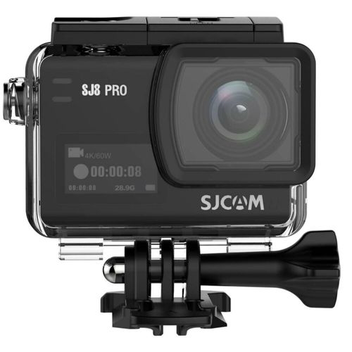 CÁMARA SJCAM SJ8 PRO TÁCTIL 4K 60FPS ESTABILIZADOR 6 EJES - NEGRO