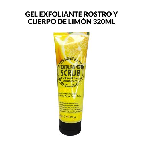 Gel Exfoliante Rostro y Cuerpo de Limón 320ml