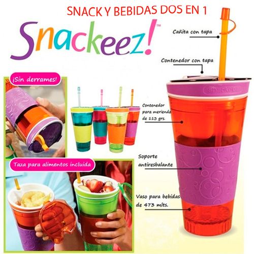 Vaso tomatodo Snack 2 en 1 Snack y Bebidas tomatodo cine