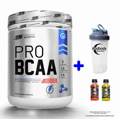 UNIVERSE NUTRITION PRO BCAA 6000 500 GR. CITRUS PUNCH + SHAKER