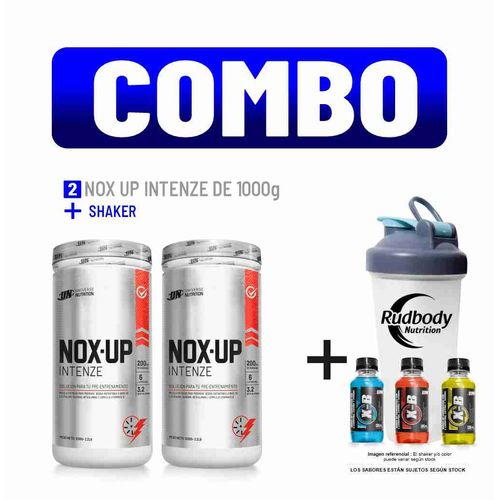 COMBO UNIVERSE NUTRITION - 2 NOX-UP INTENZE 1 KG. FRUIT PUNCH + SHAKER