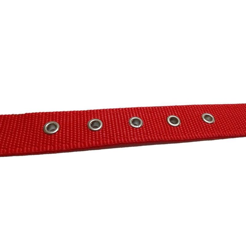 Collar-para-Perro-Ajustable-Nylon-Rojo-Talla-M