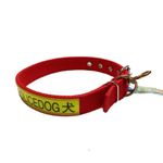 Collar-para-Perro-Ajustable-Nylon-Rojo-Talla-M