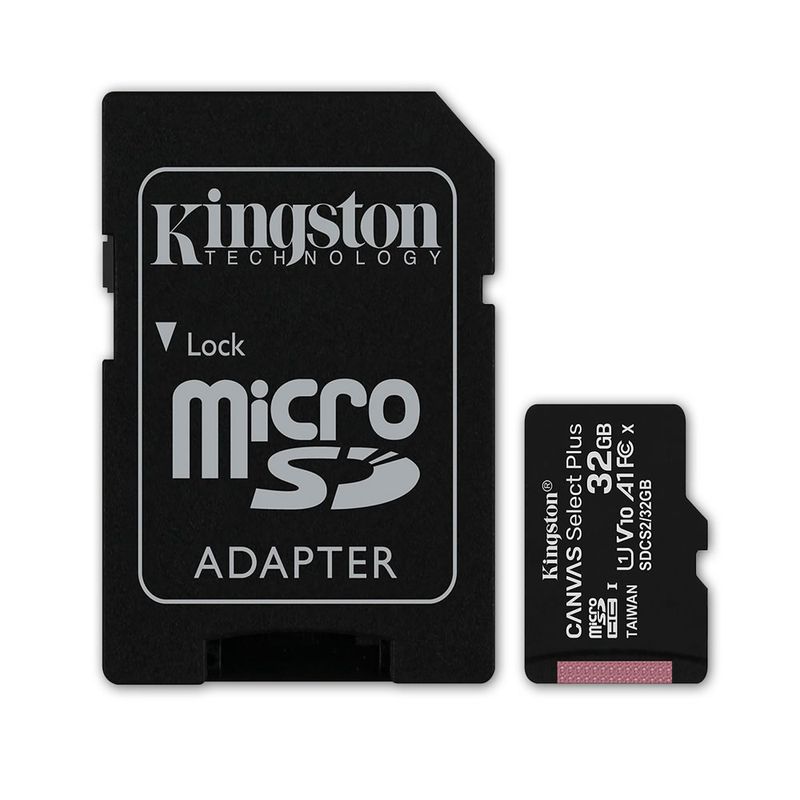 Memoria-Micro-SD-Kingston-32GB-Clase-10-100MB-s