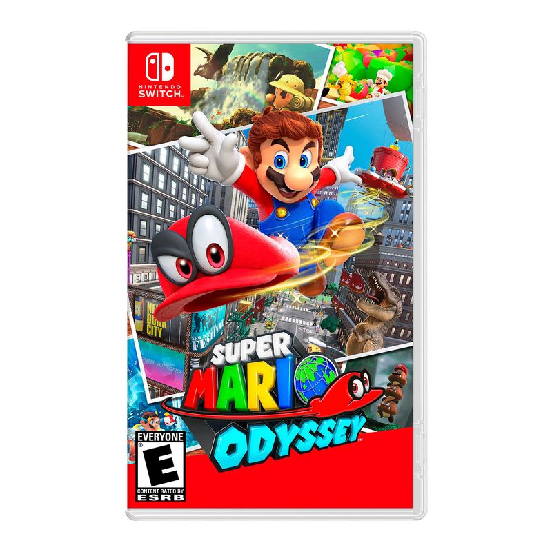 Consola-Nintendo-Switch-Lite-Gris---Super-Mario-Odyssey