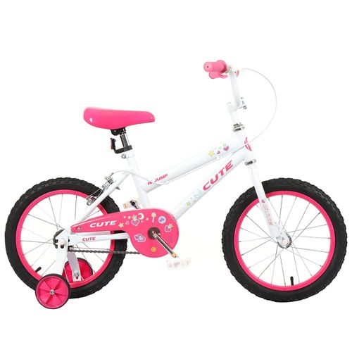Bicicleta Niña JUMP JUMP JUMP Aro 16 Pre-Armada 95% Blanco SPS-1601G