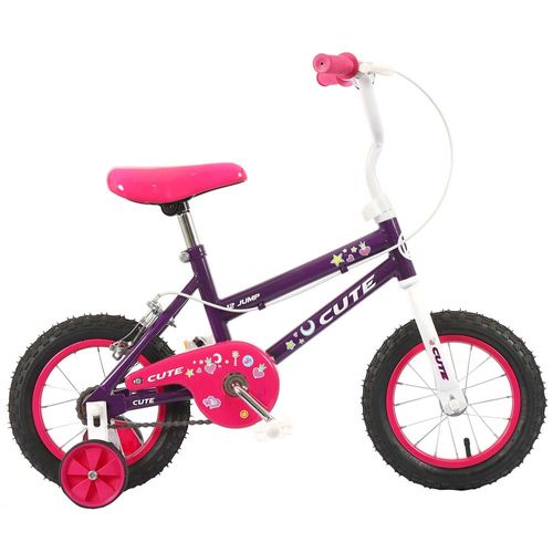 Bicicleta Niña JUMP JUMP JUMP Aro 12 Pre-Armada 85% Morado SPS-1202G