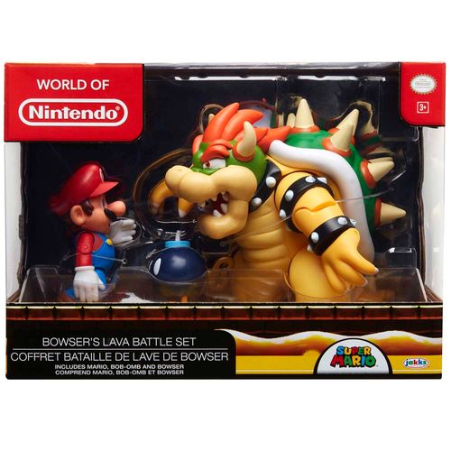 Diorama NINTENDO Mario vs Bowser