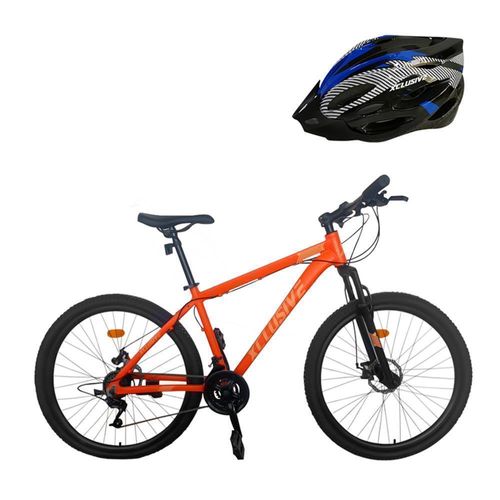 BICICLETA XCLUSIVE ARO 29 NN + CASCO MTB AZUL L