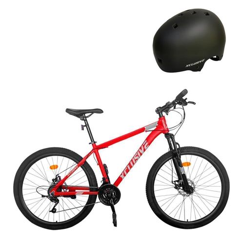 BICICLETA XCLUSIVE ARO 29 RG + CASCO URBANO M