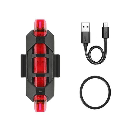 LUZ TRASERA XCLUSIVE PARA BICICLETA ROJO