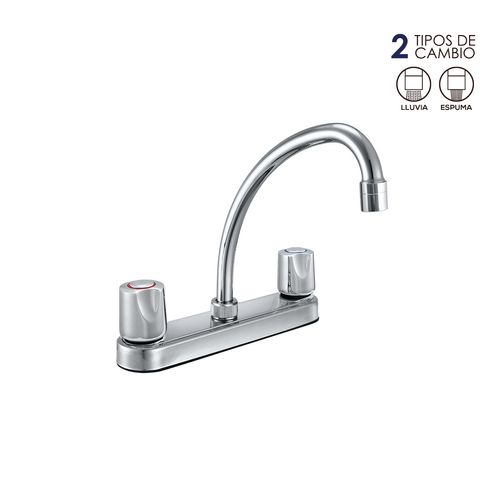 MEZCLADORA PARA LAVATORIO AL MUEBLE AVANTE HECHO EN BRONCE VAINSA