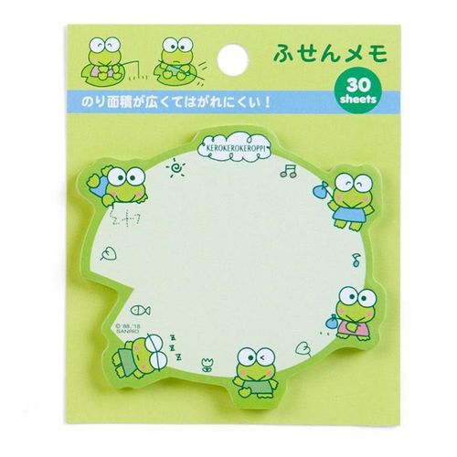 Sanrio - Notas Adhesivas 18 Diecut Keroppi