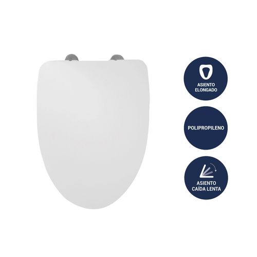 ASIENTO MODENA  SLOW DOWN BLANCO VAINSA