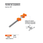 TORNILLO-DE-CARPINTERO-16-PULGADAS-TRUPER-TC-16