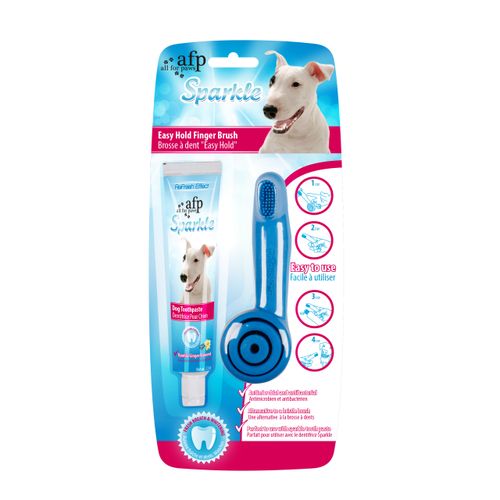 Cepillo de Dientes para Perros - Con pasta dental